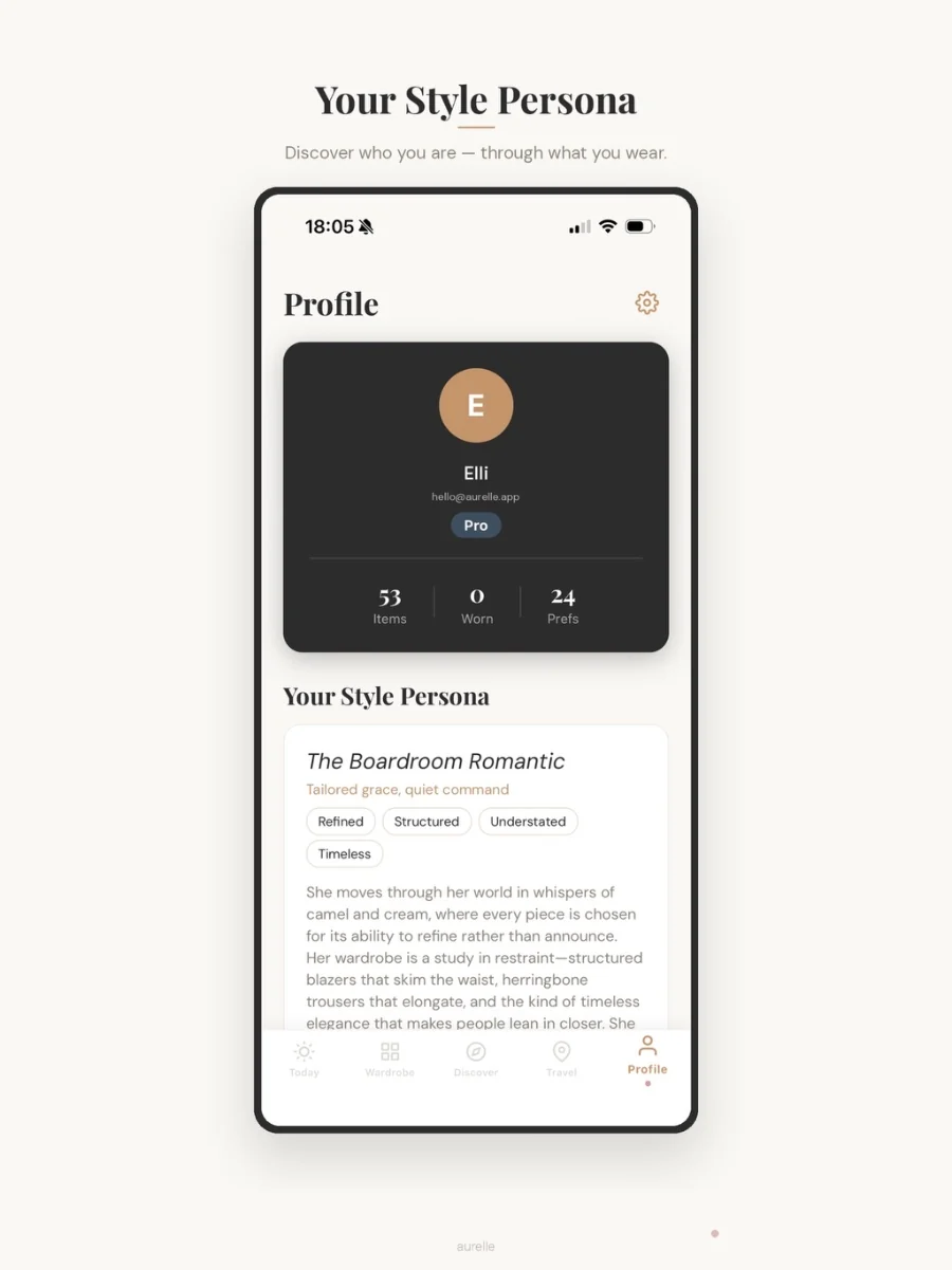 aurelle — Style Persona profile: The Boardroom Romantic